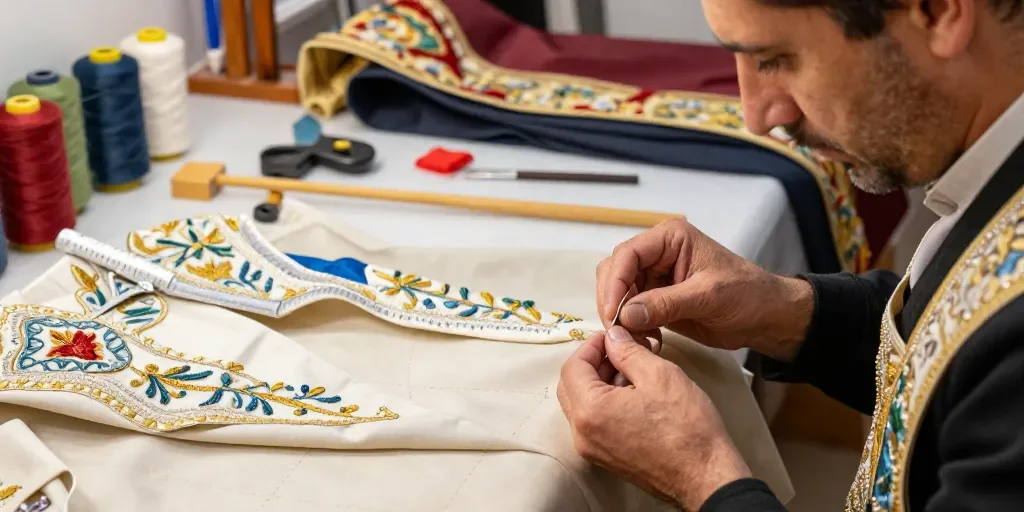 El Vestidor Faller: cómo la confección artesanal transforma la indumentaria valenciana en segunda piel